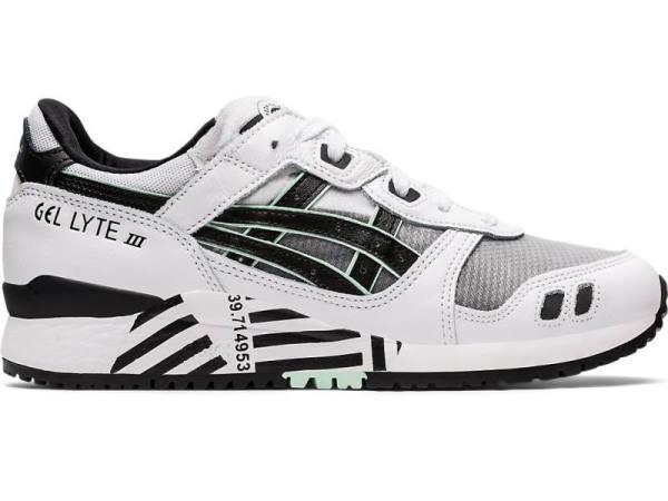 Asics Sportschoenen Dames, GEL-LYTE III Zwart/Wit - Asics Sale | B3906542-SF